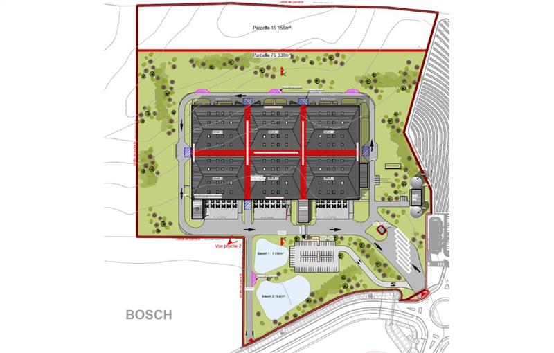 Location d'entrepôt de 18 000 m² à Montbeugny - 03340 plan - 1