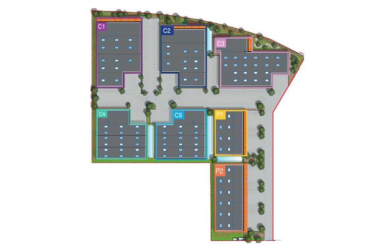 Location d'entrepôt de 16 232 m² à Montereau-sur-le-Jard - 77950 plan - 1