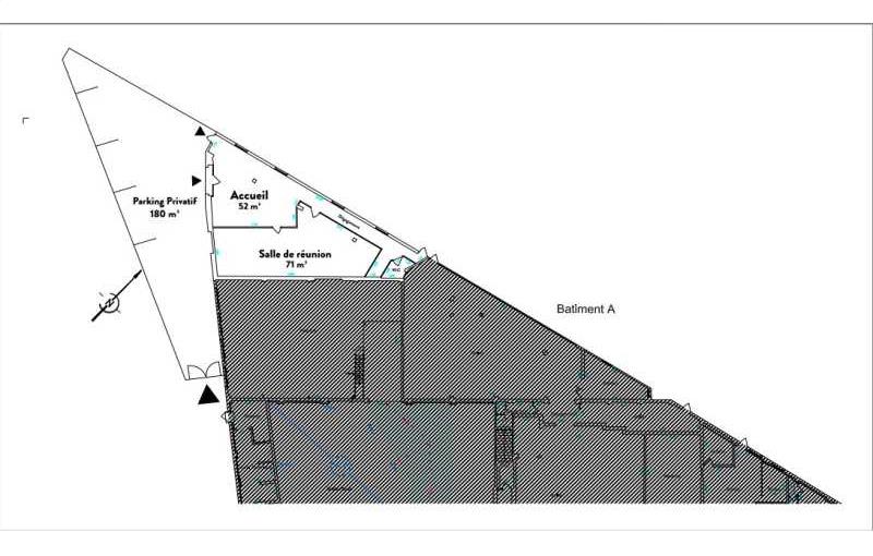 Location d'entrepôt de 1 418 m² à Montmagny - 95360 plan - 1