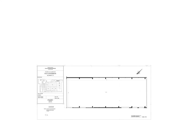 Location d'entrepôt de 1 400 m² à Montoir-de-Bretagne - 44550 plan - 1