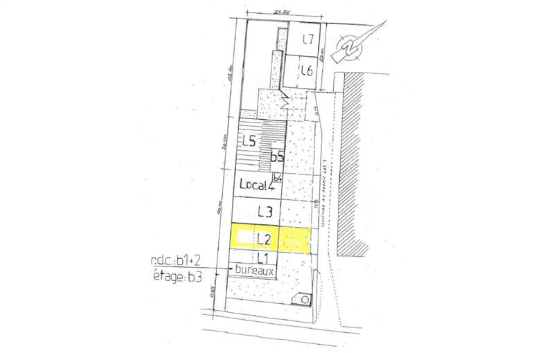 Location d'entrepôt de 303 m² à Morainvilliers - 78630 plan - 1