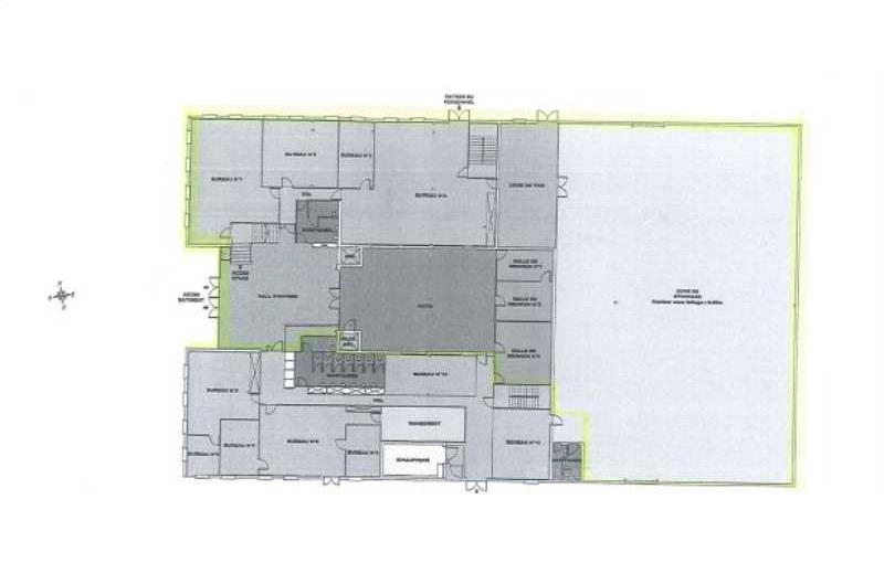 Location d'entrepôt de 2 110 m² à Morangis - 91420 plan - 1