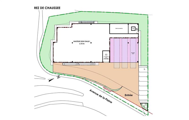 Location d'entrepôt de 2 455 m² à Mougins - 06250 plan - 1