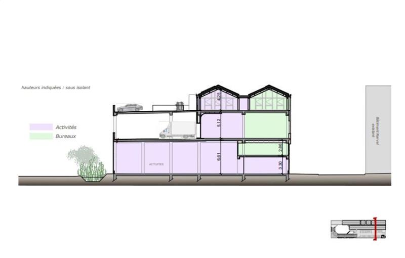 Location d'entrepôt de 1 299 m² à Nanterre - 92000 plan - 1