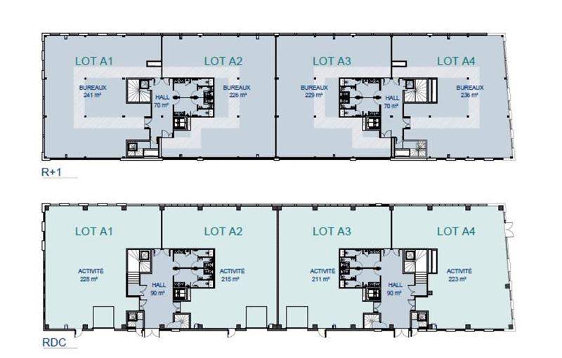 Location d'entrepôt de 19 557 m² à Nanterre - 92000 plan - 1