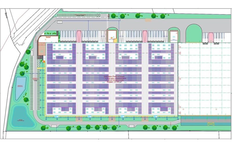 Location d'entrepôt de 26 146 m² à Nanteuil-le-Haudouin - 60440 plan - 1