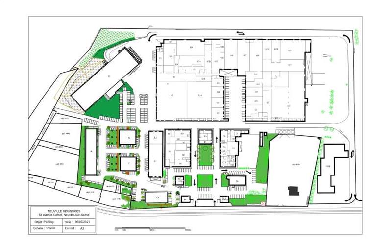 Location d'entrepôt de 3 365 m² à Neuville-sur-Saône - 69250 plan - 1