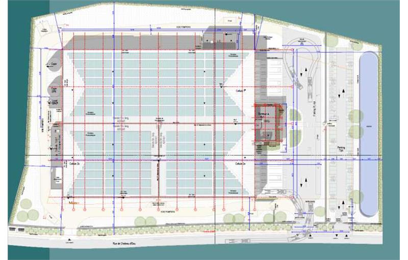 Location d'entrepôt de 13 012 m² à Nyoiseau - 49500 plan - 1