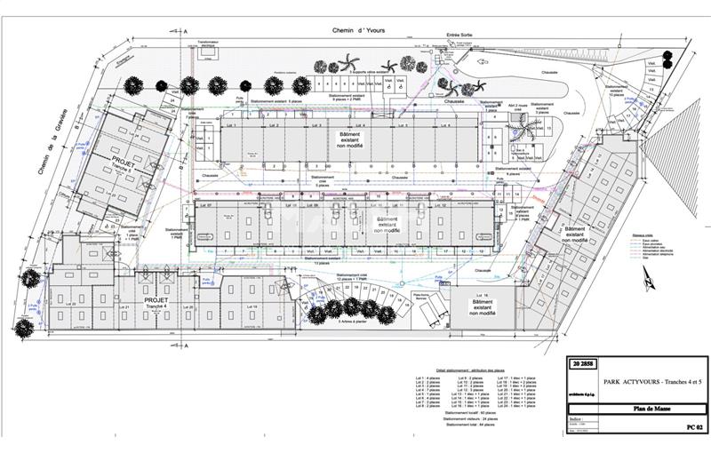 Location d'entrepôt de 503 m² à Pierre-Bénite - 69310 plan - 1