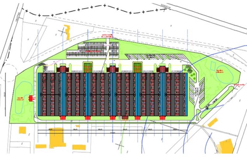 Location d'entrepôt de 54 198 m² à Pierrelatte - 26700 plan - 1