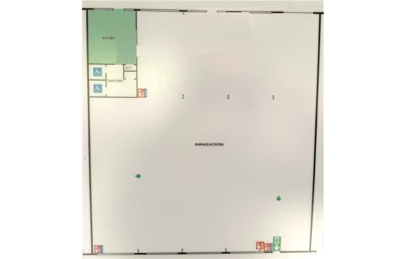 Location d'entrepôt de 777 m² à Plaisance-du-Touch - 31830 plan - 1