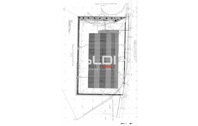 Location d'entrepôt de 8 430 m² à Pont-d'Ain - 01160 plan - 1