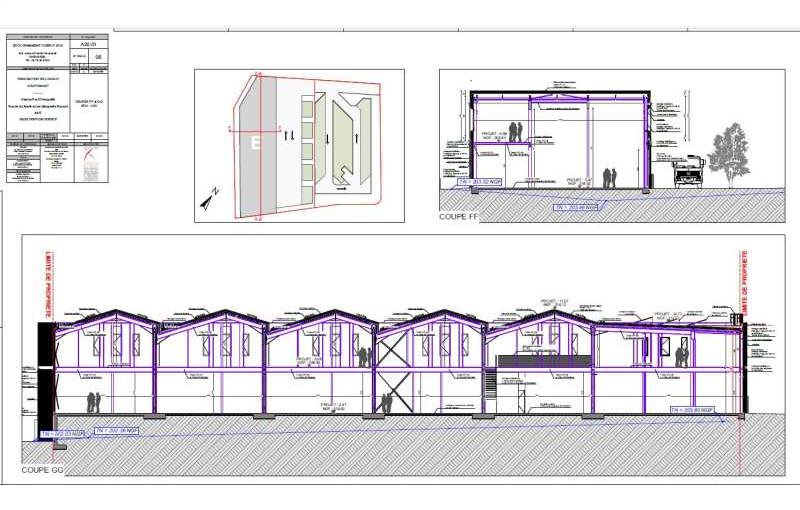 Location d'entrepôt de 1 036 m² à Pont-de-Chéruy - 38230 plan - 1