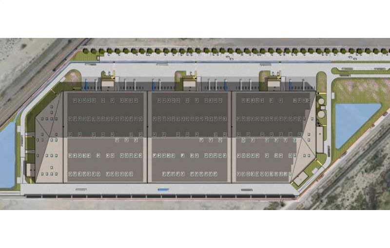 Location d'entrepôt de 40 000 m² à Port-Saint-Louis-du-Rhône - 13230 plan - 1