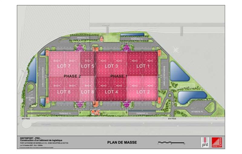 Location d'entrepôt de 49 648 m² à Port-Saint-Louis-du-Rhône - 13230 plan - 1