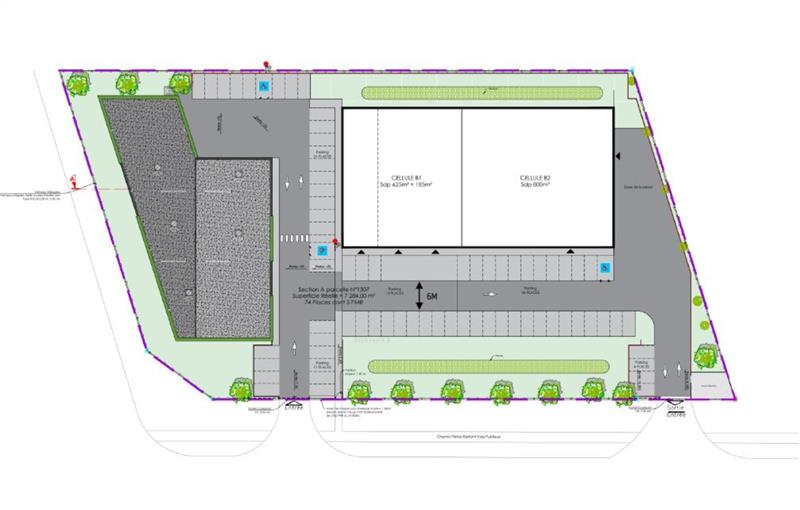 Location d'entrepôt de 1 600 m² à Prouvy - 59121 plan - 1