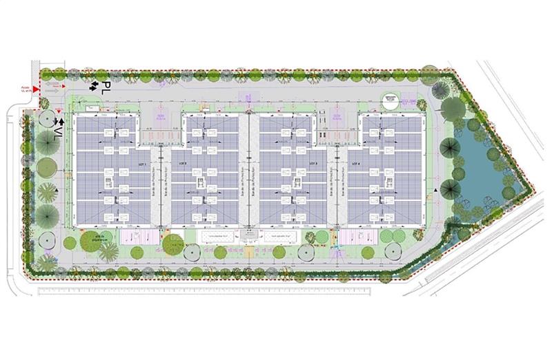 Location d'entrepôt de 9 960 m² à Puiseux-en-France - 95380 plan - 1