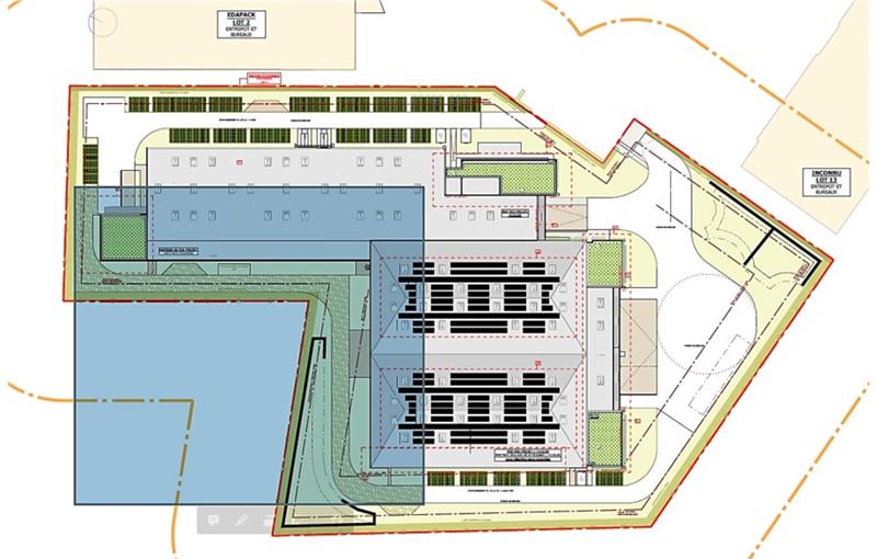 Location d'entrepôt de 12 691 m² à Puiseux-en-France - 95380 plan - 1