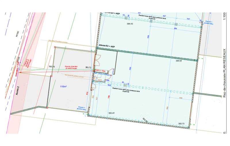 Location d'entrepôt de 252 m² à Réaumont - 38140 plan - 1