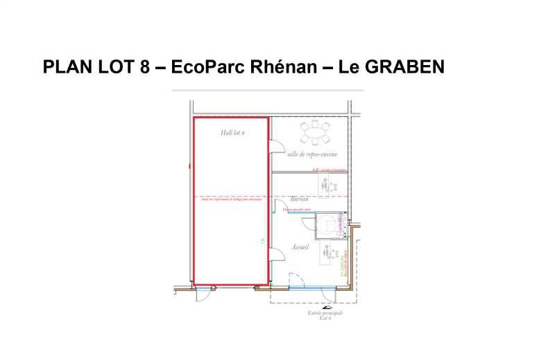 Location d'entrepôt de 250 m² à Reichstett - 67116 plan - 1