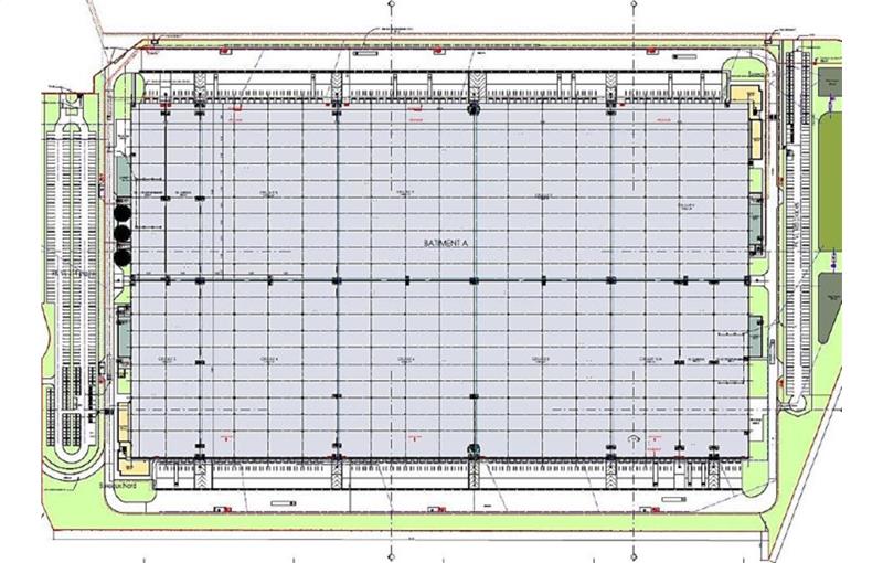 Location d'entrepôt de 111 365 m² à Ressons-sur-Matz - 60490 plan - 1