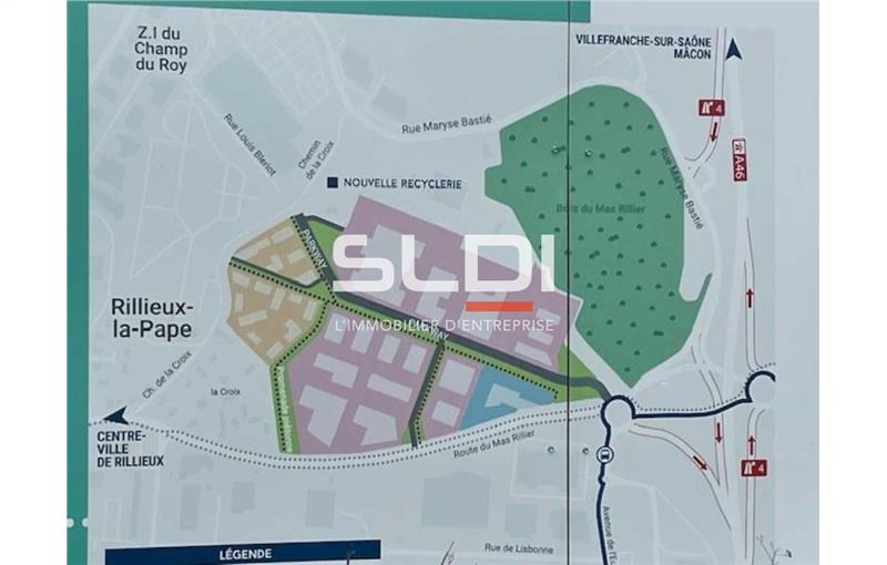 Location d'entrepôt de 8 586 m² à Rillieux-la-Pape - 69140 plan - 1