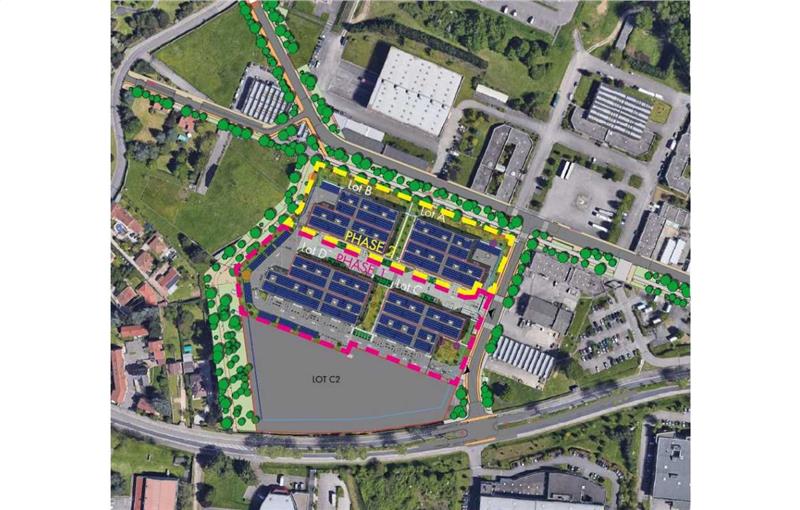 Location d'entrepôt de 9 367 m² à Rillieux-la-Pape - 69140 plan - 1