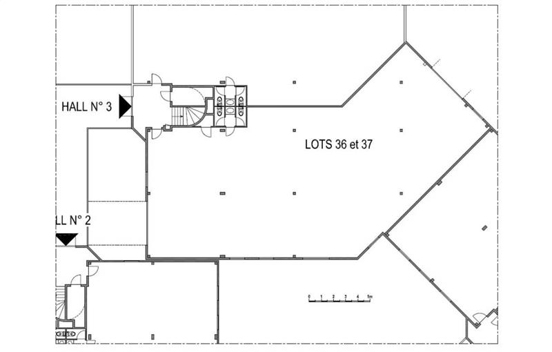 Location d'entrepôt de 666 m² à Ris-Orangis - 91130 plan - 1