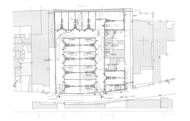 Location d'entrepôt de 1 204 m² à Romainville - 93230 plan - 1