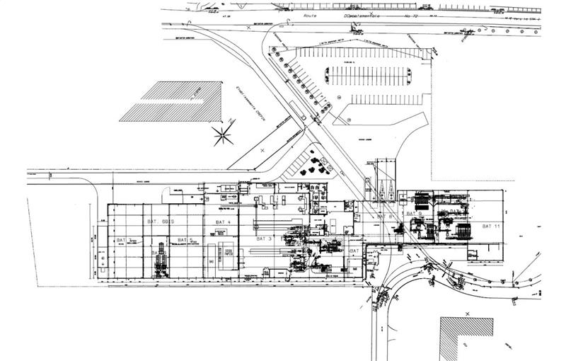 Location d'entrepôt de 4 200 m² à Ruitz - 62620 plan - 1