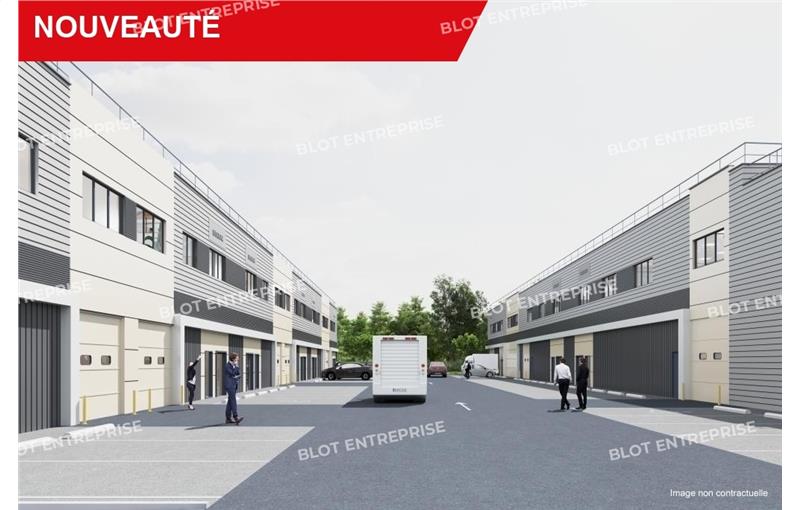 Location d'entrepôt de 309 m² à Saint-Aignan-Grandlieu - 44860 photo - 1