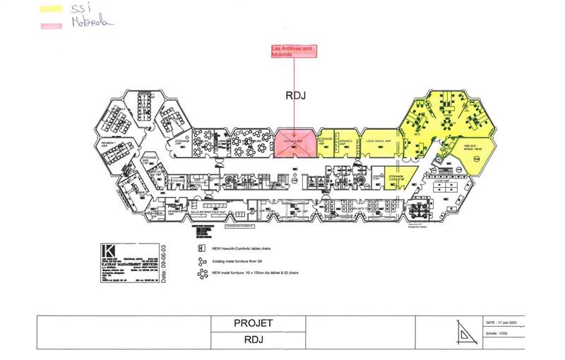 Location d'entrepôt de 2 762 m² à Saint-Aubin - 91190 plan - 1