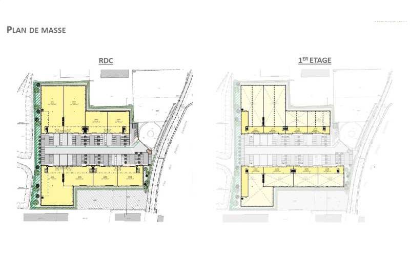 Location d'entrepôt de 4 126 m² à Saint-Bonnet-de-Mure - 69720 plan - 1