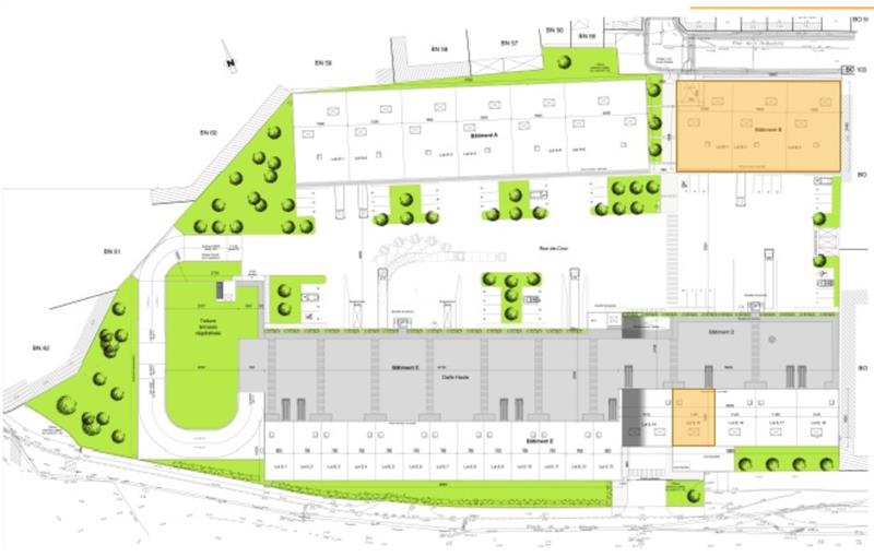 Location d'entrepôt de 1 171 m² à Saint-Denis - 93200 plan - 1