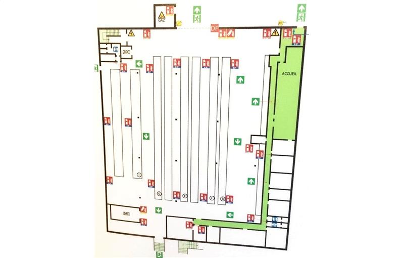 Location d'entrepôt de 4 000 m² à Saint-Denis - 93200 plan - 1