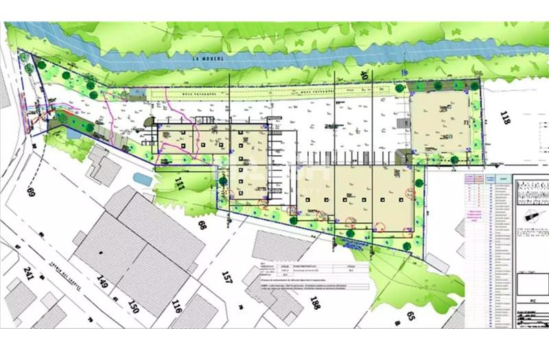 Location d'entrepôt de 1 502 m² à Saint-Genis-Laval - 69230 plan - 1