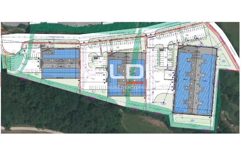 Location d'entrepôt de 4 560 m² à Saint-Laurent-de-Mure - 69720 plan - 1