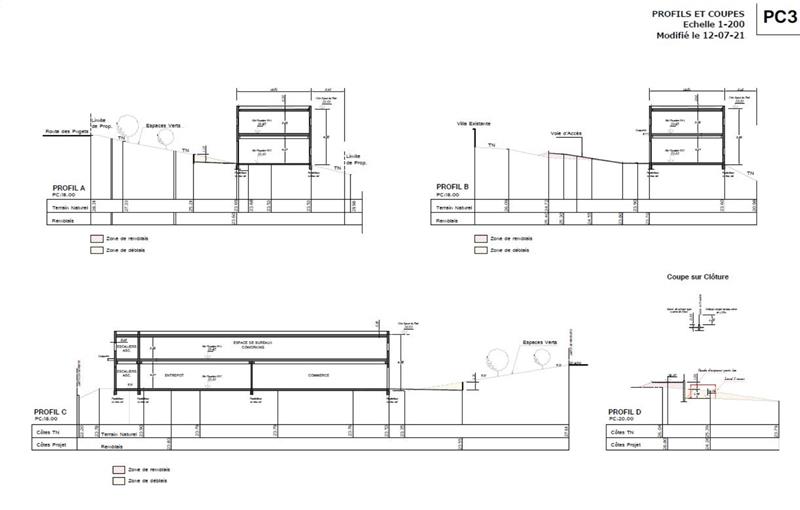 Location d'entrepôt de 938 m² à Saint-Laurent-du-Var - 06700 plan - 1