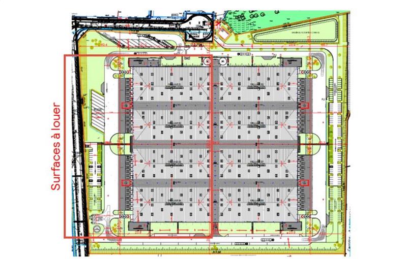 Location d'entrepôt de 21 044 m² à Saint-Léger-des-Bois - 49170 plan - 1