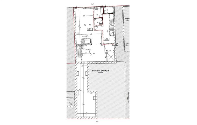 Location d'entrepôt de 725 m² à Saint-Ouen - 93400 plan - 1