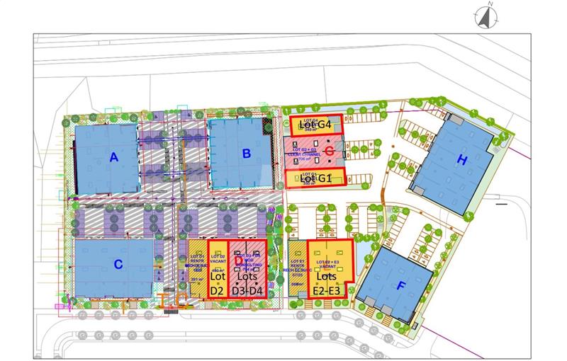 Location d'entrepôt de 2 766 m² à Saint-Pierre-du-Perray - 91280 plan - 1