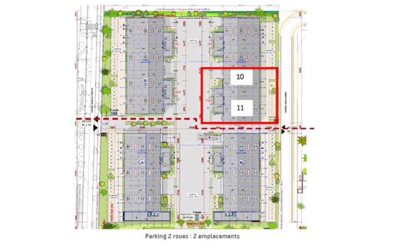 Location d'entrepôt de 1 091 m² à Saint-Priest - 69800 plan - 1