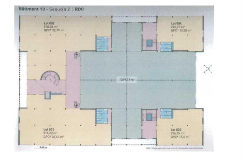 Location d'entrepôt de 1 990 m² à Saint-Priest - 69800 plan - 1