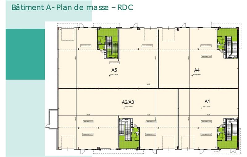 Location d'entrepôt de 12 028 m² à Saint-Priest - 69800 plan - 1