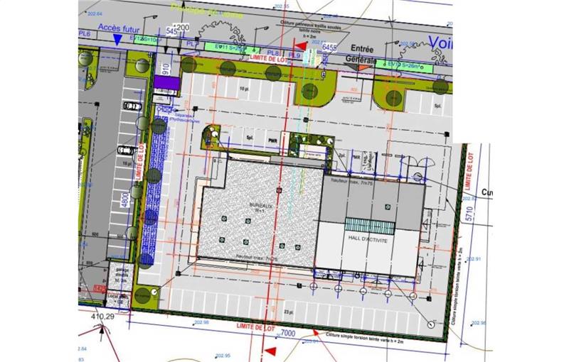 Location d'entrepôt de 1 536 m² à Saint-Priest - 69800 plan - 1