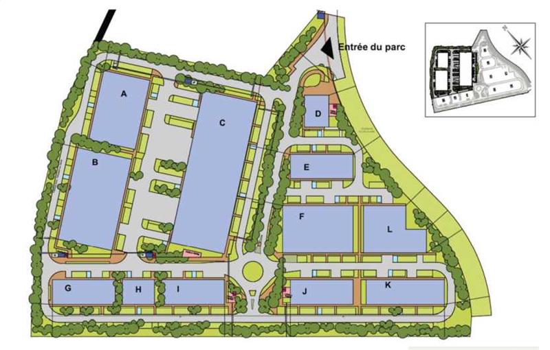 Location d'entrepôt de 6 332 m² à Saint-Priest - 69800 plan - 1