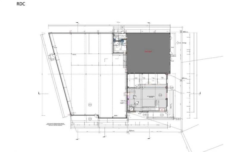 Location d'entrepôt de 1 310 m² à Saint-Quentin-Fallavier - 38070 plan - 1