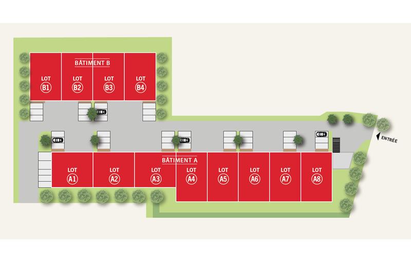 Location d'entrepôt de 572 m² à Saint-Quentin-Fallavier - 38070 plan - 1