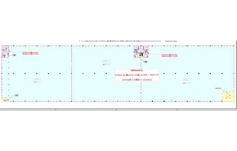 Location d'entrepôt de 9 712 m² à Saint-Quentin-Fallavier - 38070 plan - 1