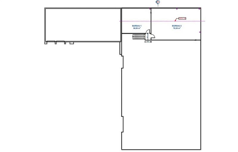 Location d'entrepôt de 768 m² à Sainte-Eulalie - 33560 plan - 1